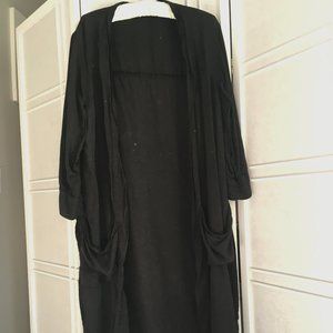 LACAUSA long tencel cardigan